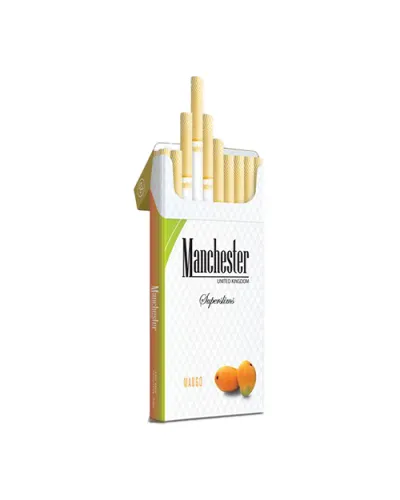 Manchester Superslims Mango sigara - Mango aromalı