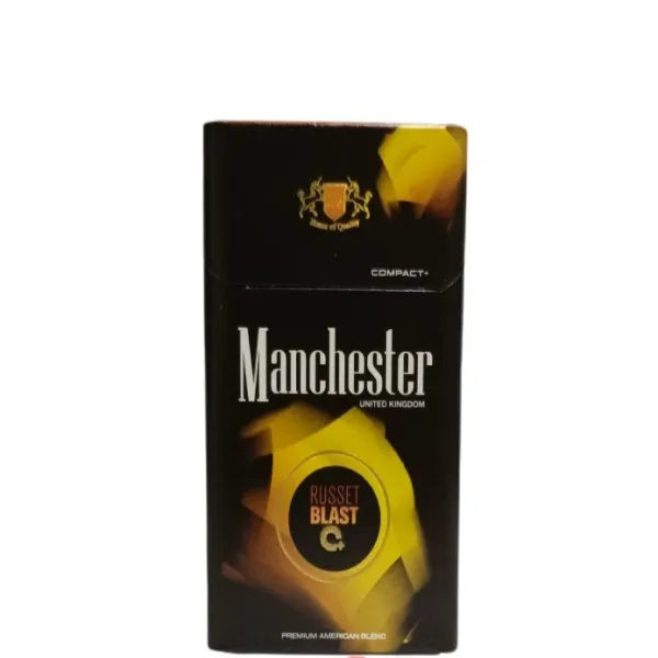 Manchester Queen Compact Russet Blast Sigara - Portakal Nane Aromalı