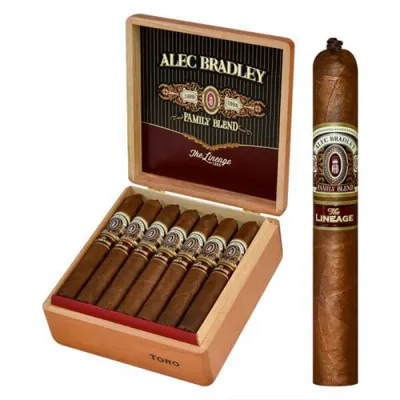 Alec Bradley Lineage Toro Puro - 20's Ahşap Kutu