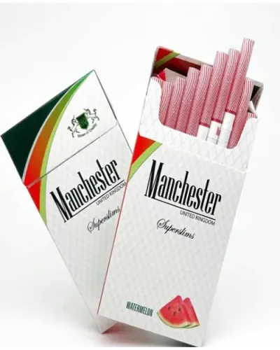 Manchester Superslims Watermelon sigara - Karpuz aromalı