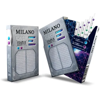 Milano Eject Double Click sigara - Mentol ve Böğürtlen