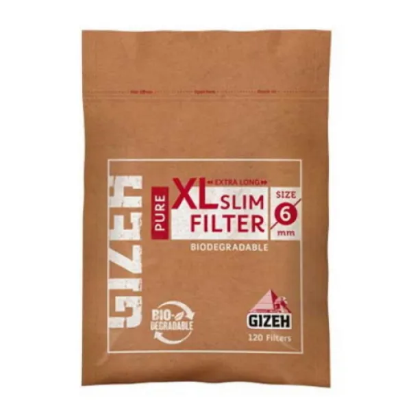 Gizeh XL Slim Organik Poşet Sigara Sarma Filtresi