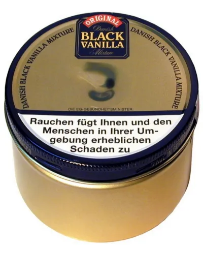 Danish Black Vanilla Mixture Pipo Tütünü