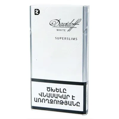 Davidoff White Superslims İthal Sigara