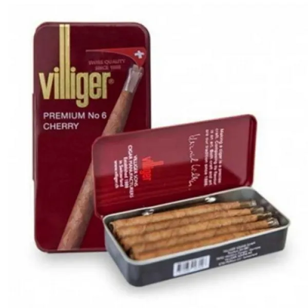 Villiger Premium Cherry No6 sigarillo - 10's