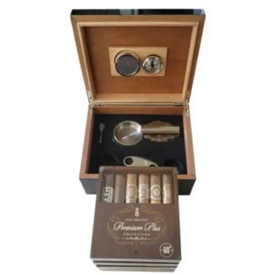 Alec Bradley Premium Humidor + 24's Puro seti