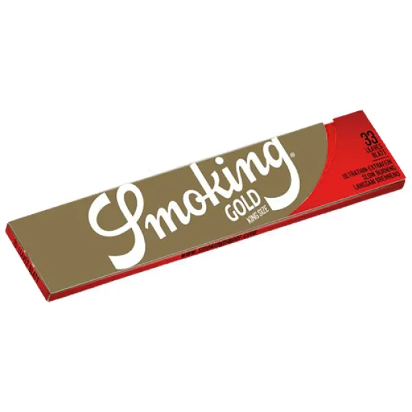 Smoking Gold King Size uzun sigara kağıdı + Zıvanalı