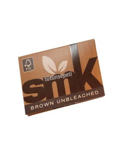 SMK Brown Unbleached Double Feed sigara kağıdı