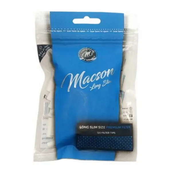 Macson Long Slim sarma filtresi - 6mm