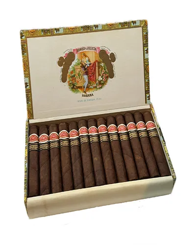 Romeo y Julieta 25 Robustos 25's Ahşap Kutu DOMİNİC