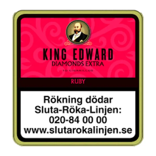 King Edward Diamonds Extra Cherry sigarillo - 10's