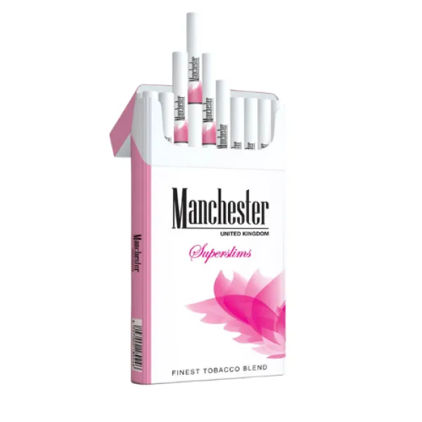 Manchester Pink Super Slim Sigara