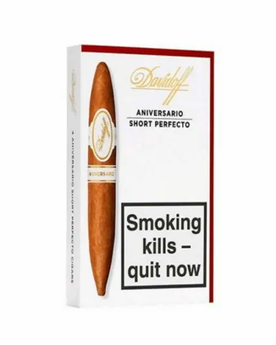 Davidoff Aniversario Short Perfecto Puro - 4's Gift Pack DOMİNİC