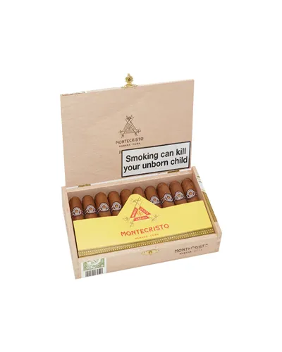 Montecristo Edmundo Tubos 25's Puro FREESHOP