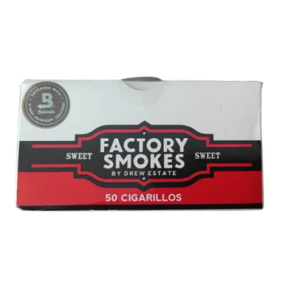 Factory Smokes Sweet By Drew Estate 50 Cigarillos