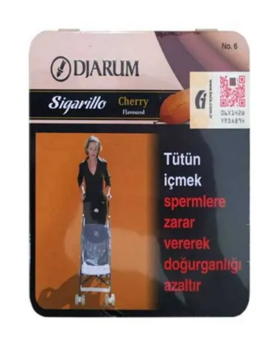 Djarum Cherry sigarillo - Karanfil ve Kiraz aromalı