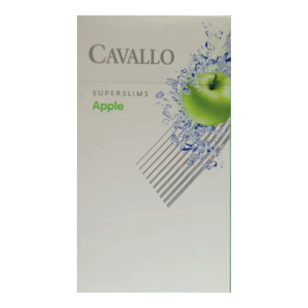 Cavallo Apple Superslim sigara - Elma aromalı