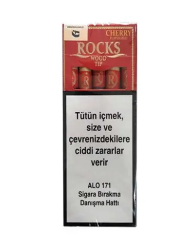 Rocks Wood Tip Puro - Kiraz Aromalı