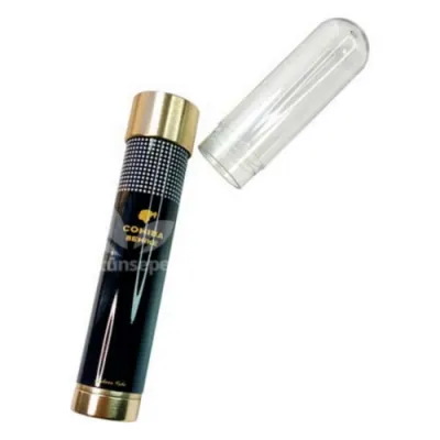 Cohiba Tekli Tüp Humidor ve Küllük seti