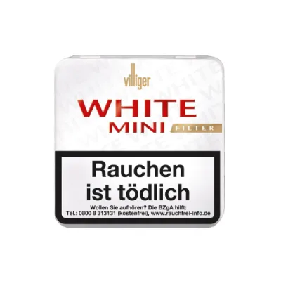 Villiger White Mini - Metal Kutulu
