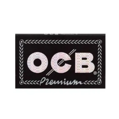 OCB Premium siyah kısa sigara kağıdı - Double