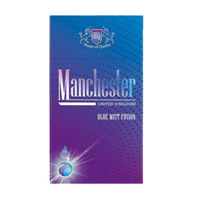 Manchester Blue Mist Fusion sigara - Yabanmersini ve Nane