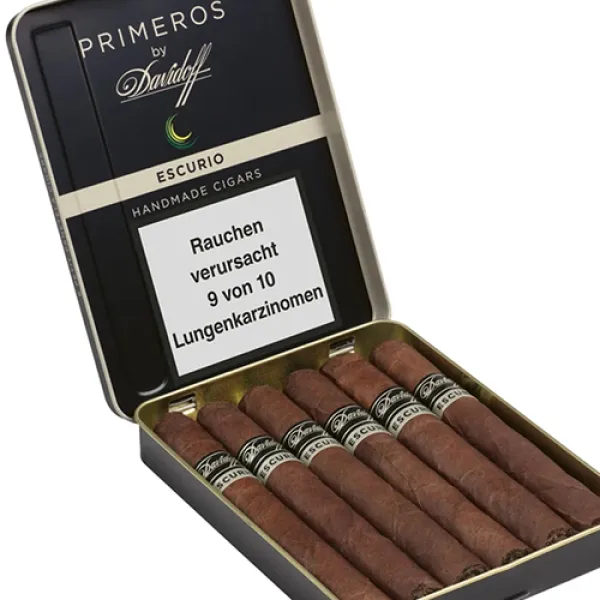 Davidoff Primeros Escurio Puro - 6's Metal Kutu
