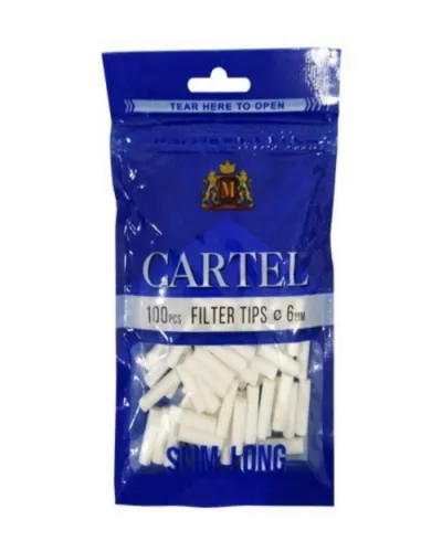 Cartel Extra Long Slim Sigara Sarma Filtresi