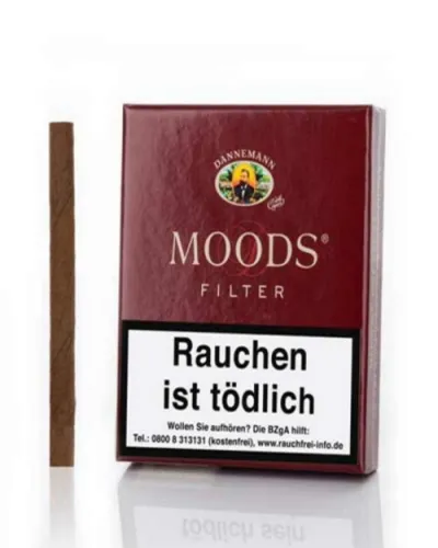 Dannemann Moods Filter sigarillo - 20's