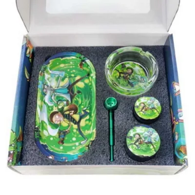 Rick and Morty Temalı Tütün seti