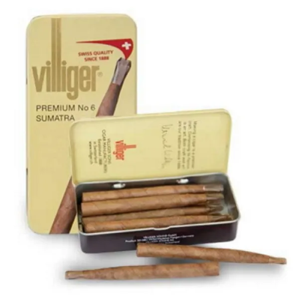 Villiger Sumatra No6 sigarillo - 10's
