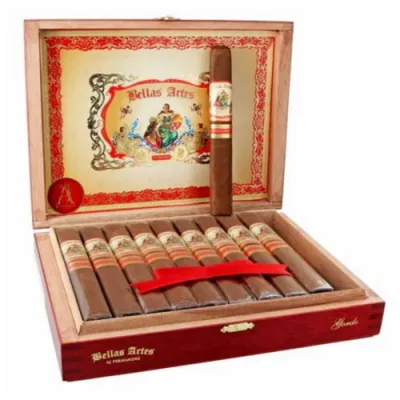 AJ Fernandez Bellas Artes Gordo Puro - 20´s Ahşap Kutu