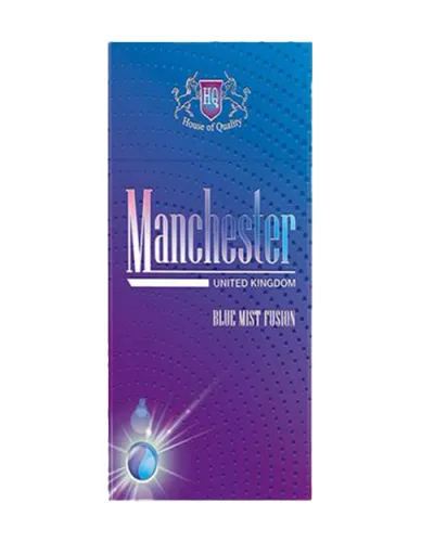 Manchester Blue Mist Fusion sigara - Yabanmersini ve Nane