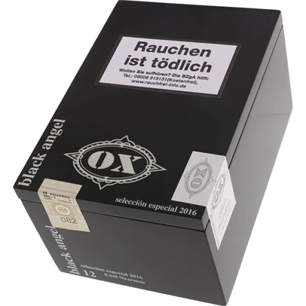 Horacio OX Black Angel Puro  - 12's Ahşap kutu