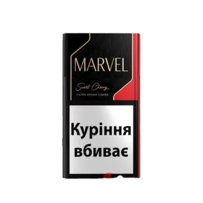 Marvel Black Red Superslim Sigara Kiraz Aromalı