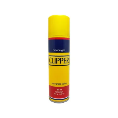 Clipper Çakmaz Gazı 250ml - Saf Bütan
