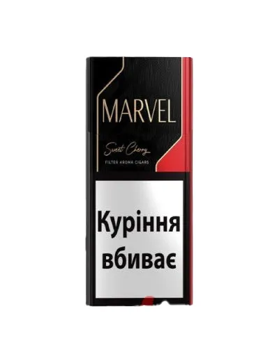Marvel Black Red Superslim Sigara Kiraz Aromalı