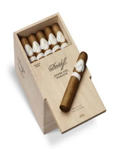 Davidoff Grand Cru Robusto Puro - 25's Ahşap Kutu