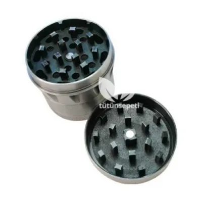 Premium Metal Tütün Öğütücü 1 - Çift Bölmeli